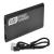 Powerbank Carpoint Ultra Slim 4000mAh, carcasa metalica, negru