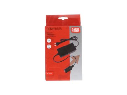 Adaptor 220V la 12V pentru brichetă auto Carpoint, 60W, max. 5A