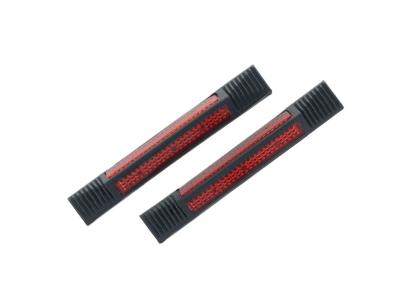 Aparatori usi auto Carpoint 14 cm cu element reflectorizant, set 2 buc