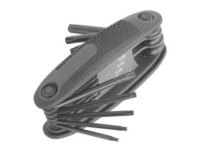 Set 8 chei imbus Carpoint cu capuri tip TORX T9-T40