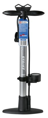 Pompa aer manuala Sumex Bike Style cu manometru 10Bar si furtun de 50 cm.