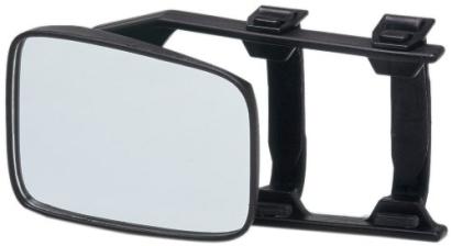 Oglinda auto auxiliara pentru caravan si rulota, 155x120 mm, montaj rapid