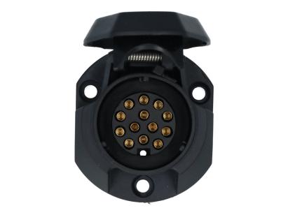 Priza remorca auto Carpoint 12V cu 13 pini, plastic, tip Jager