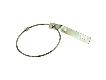 Cablu auxiliar pentru cuplare remorcă, galvanizat, Carpoint