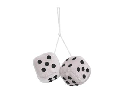 Zaruri ornamentale auto albe Carpoint pentru oglinda retrovizoare