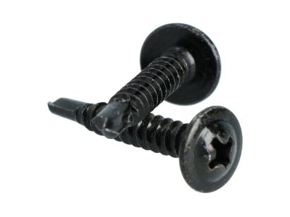 Set 100 holsuruburi autofiletate Carpoint negre, lungime 25mm, diametru fi 4mm