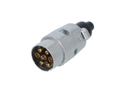 Fisa remorca auto Carpoint 12V, 7 pini, carcasa metalica