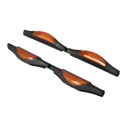 Apărători pentru uși auto Automax portocalii, set 2 bucăți