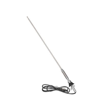 Antena auto telescopica Automax 125 cm cu arc la baza pentru aripa