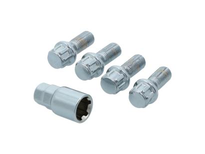 Set prezoane antifurt Carpoint M14x1.5 conic pentru Audi, Seat, Skoda, VW