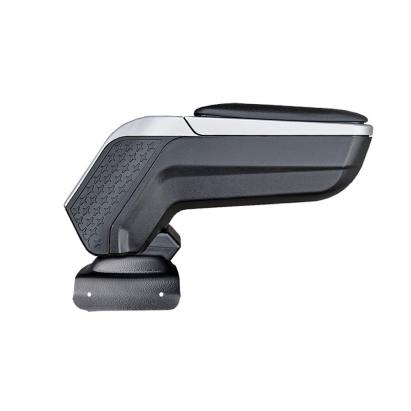 Cotiera auto ArmCik S4 pentru Opel Astra G, rabatabila, gri