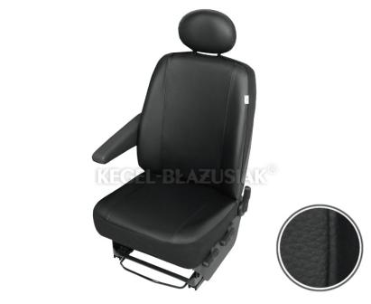 Husă scaun șofer microbuz DV1 L din piele ecologică, universală