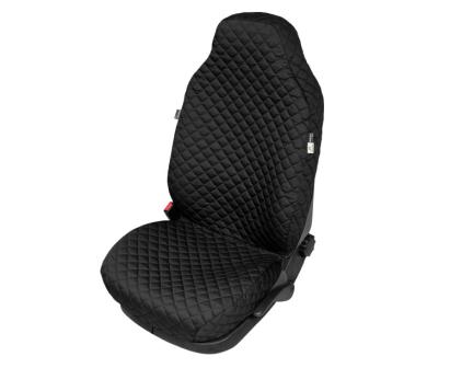 Husa scaun auto universala Comfort neagra, compatibila airbag lateral