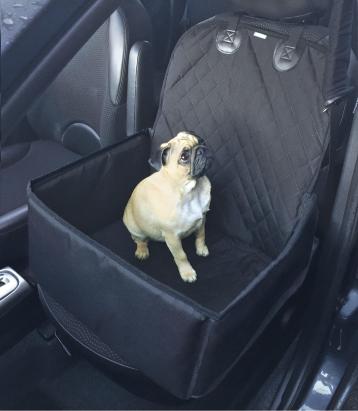 Husă auto 2 în 1 pentru câini și pisici, protecție scaun față
