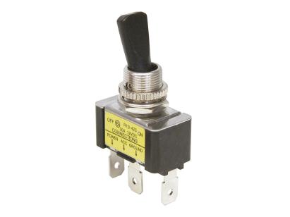 Intrerupator auto Carpoint 12V 20A ON/OFF, negru, cu 3 papuci electrici