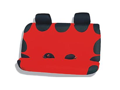 Huse auto tip maieu pentru bancheta spate, rosii, universale, Kegel