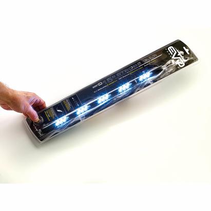 Lampa LED stroboscopica pentru interior auto EVO Performance 12V alba 38 cm