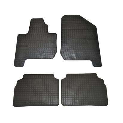 Set covorase auto din cauciuc pentru Kia Soul EV 2014-2019, negre, 4 piese
