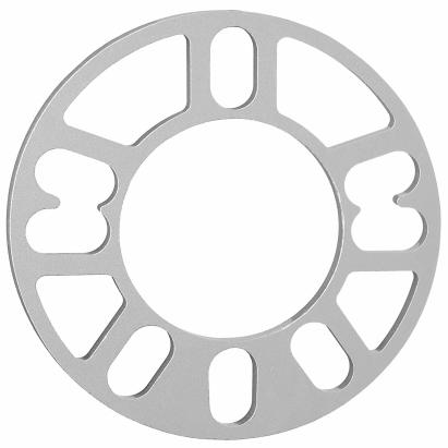 Distantiere roti din aluminiu 5 mm, set 2 bucati, universale 4-5 gauri