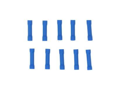 Papuci electrici izolați mamă Carpoint, 4,5 mm, albaștri, 10 bucăți