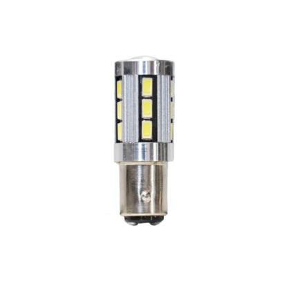 Bec auto LED Vecta BAY15D Canbus pentru stop frana, 12V-16V, 18 LED, 2 buc