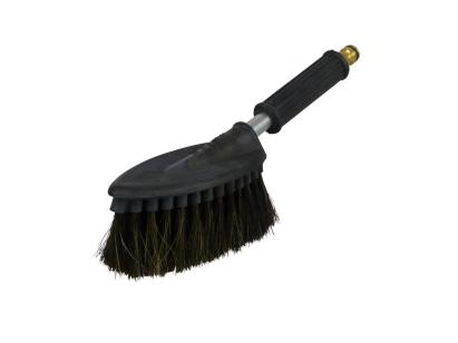 Perie spălat auto Carpoint cu păr de cal și conector furtun apă 15x7 cm