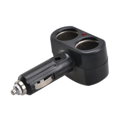 Priza auto dubla 12V Automax pentru bricheta, cu siguranta si LED control