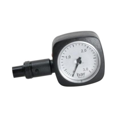 Manometru presiune aer Automax 3 bari, carcasa din plastic, ceas 56 x 56 mm