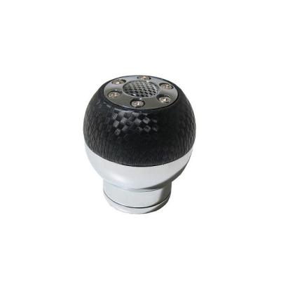 Ornament schimbător de viteze universal negru carbon, înălțime 66,7 mm