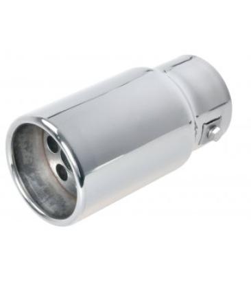 Ornament toba esapament cromat rotund Automax 144x76x60 mm
