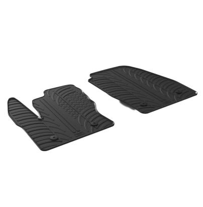 Set covorașe auto din cauciuc Ford Transit Connect Furgon 2016+ Gledring, negre, 2 piese