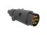 Fisa remorca auto Carpoint 12V cu 7 pini din plastic, pentru remorca
