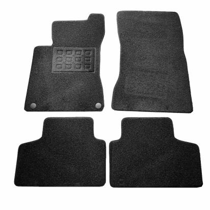 Covorase mocheta Mercedes GLB X247 SUV 2019-prezent, negre, set 4 piese