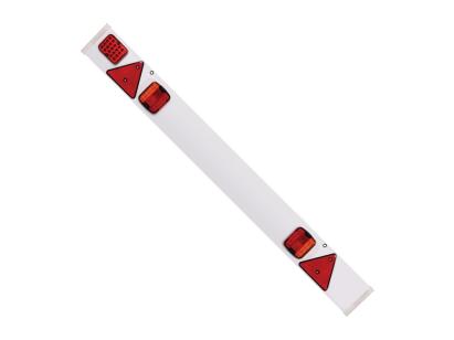 Bara remorca auto Carpoint cu lampi LED, cablu 9 m si lampa ceata, 137 cm