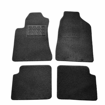 Covorase mocheta Toyota Corolla E12 2002-2010 negre, set 4 piese
