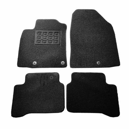 Covorase mocheta Hyundai Ioniq 2016-prezent negre, set 4 piese