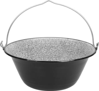Ceaun emailat pentru gulas 16 L, cu maner metalic, Picnic 420 mm