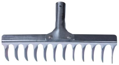 Greblă aeratoare pentru gazon Strend Pro, 12 dinți, fără coadă