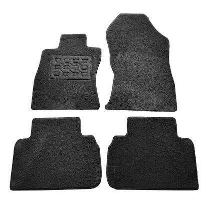 Covorase mocheta dedicate Subaru Forester 2018-prezent, negre, set 4 piese