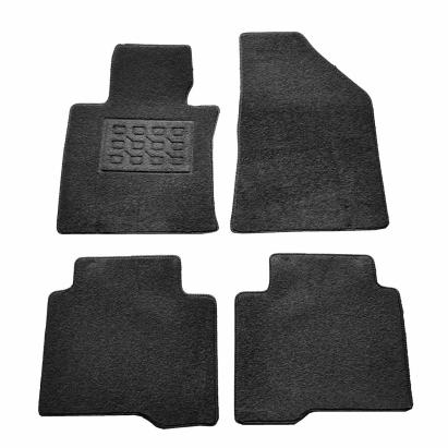 Covorase mocheta dedicate SsangYong Korando 2019-prezent, negre, set 4 piese