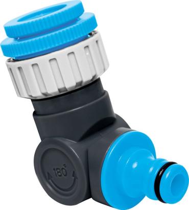 Adaptor pivotant Aquacraft pentru furtun de gradina 1/2 - 3/4 - 1 inch