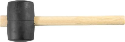 Kladivo Strend Pro 900 g, gumené, Blackhead, drevená rúčka