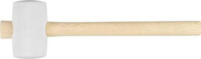 Kladivo Strend Pro 340 g, gumené, Whitehead, drevená rúčka