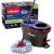 Set mop rotativ Vileda H2Pro cu sistem dublu si cap triunghiular