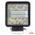 Proiector auto LED AMIO 12-24V, 26 LED 3030, 2080 lm, 110x110 mm