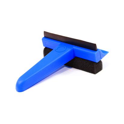 Racletă auto Streetwize pentru parbriz cu lamelă din cauciuc și burete