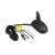 Antena auto tip rechin AM/FM, GSM, GPS, 12V, neagra, montaj 15 mm