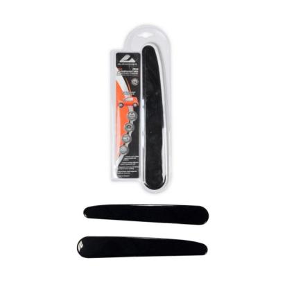 Bandou protectie portiere si oglinzi auto, set 2 buc, 30 cm, negru