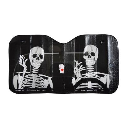 Parasolar pentru parbriz 130x70 cm pliabil cu ventuze Automax