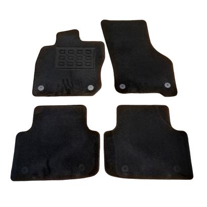 Set covorașe auto din mochetă pentru VW Golf 8 Variant 2020- eTSI, negru, 4 piese